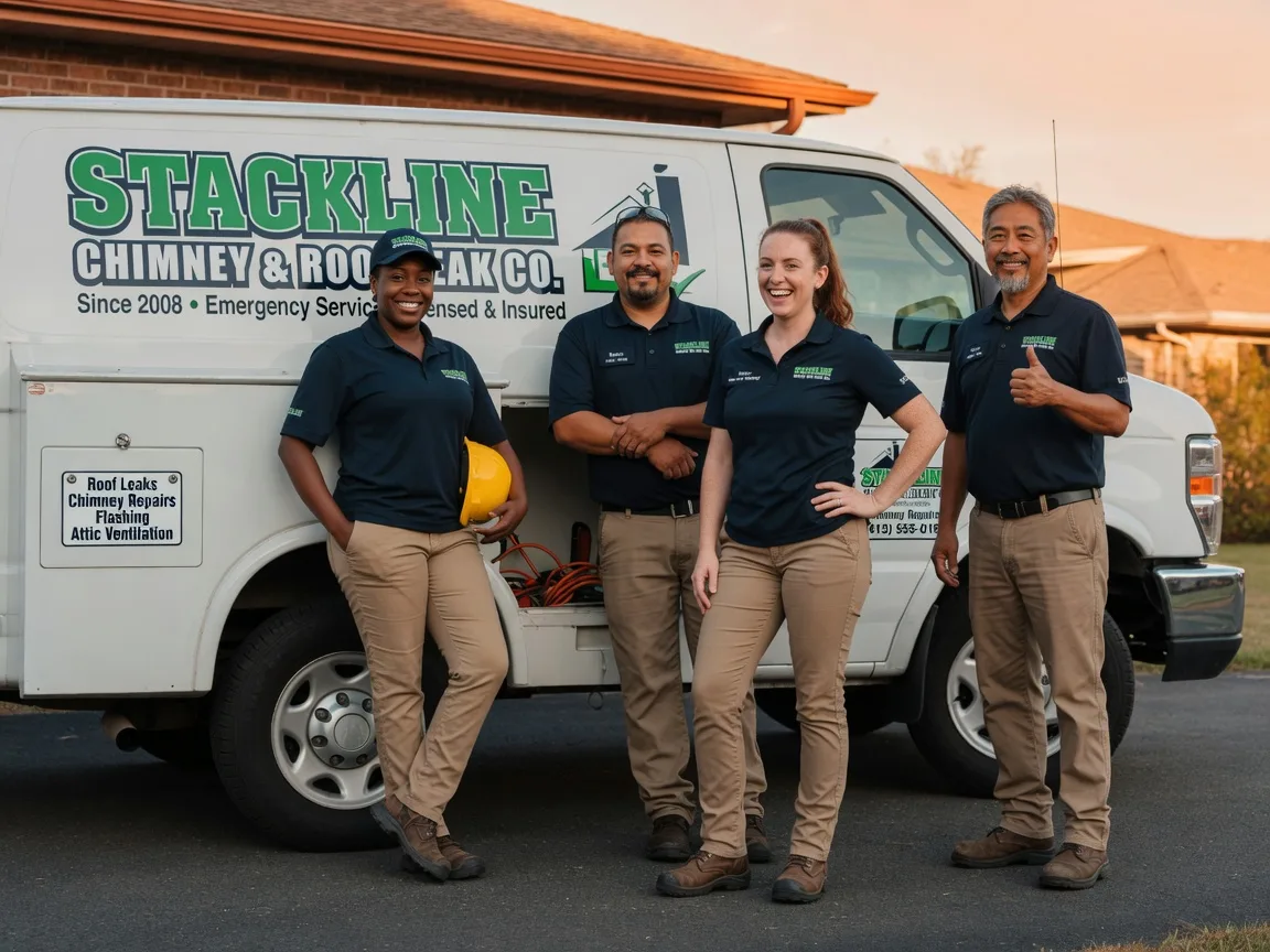 Chimney flashing repair company in Hiram, ME